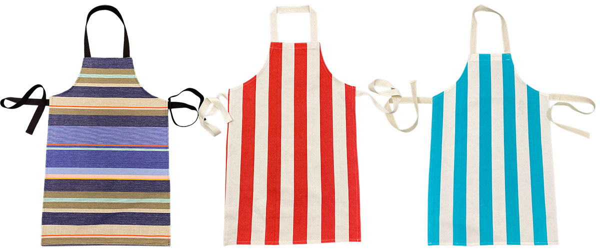 Striped Childrens Aprons