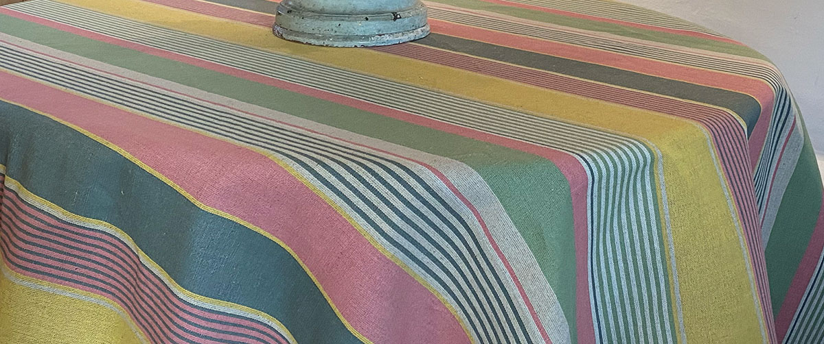 Striped Linen Tablecloths