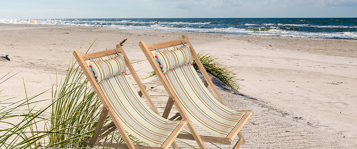 Premium Teak Deck Chairs | The Stripes Company Australia
