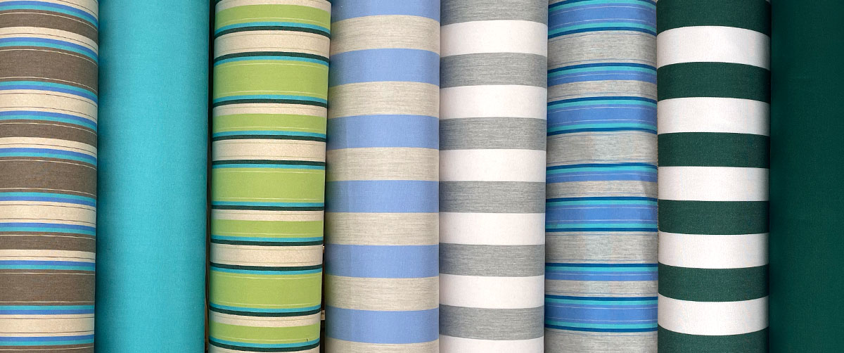 Outdoor Striped Fabrics - Agora Water Resistant Fabrics at The Stripes Company