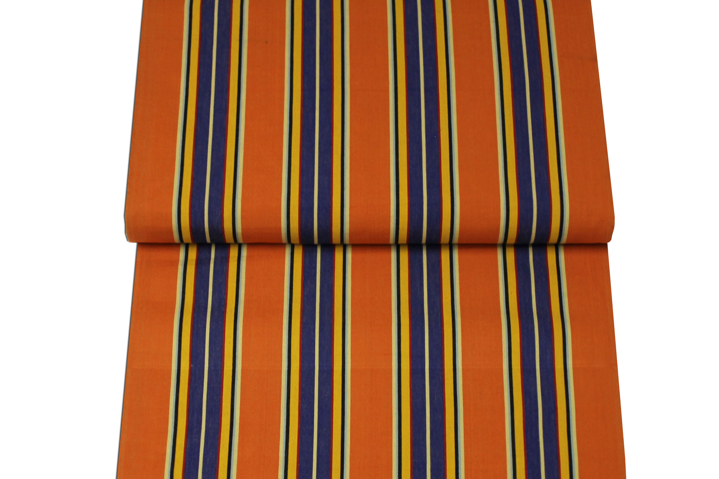 Retro Orange and Blue Stripe Replacement Directors Chair Covers