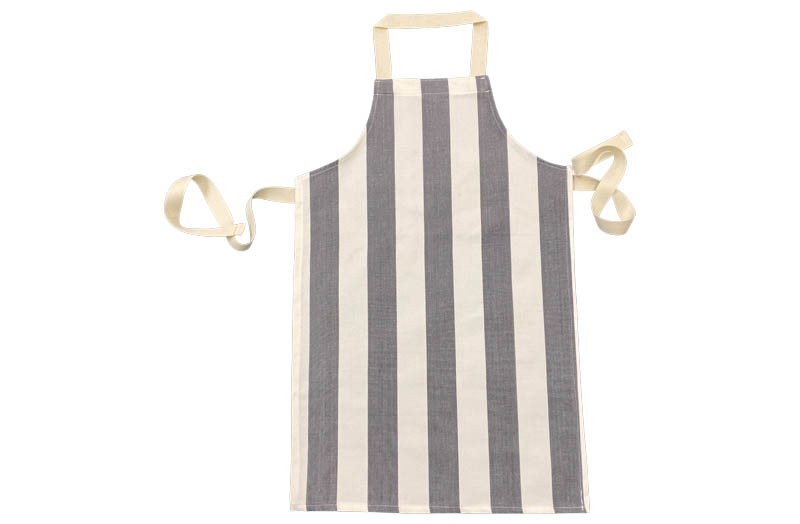  Grey and White Stripe Childrens Aprons