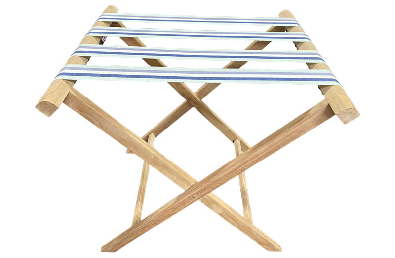 Folding Teak Tray Stand - Butlers Tray Stand