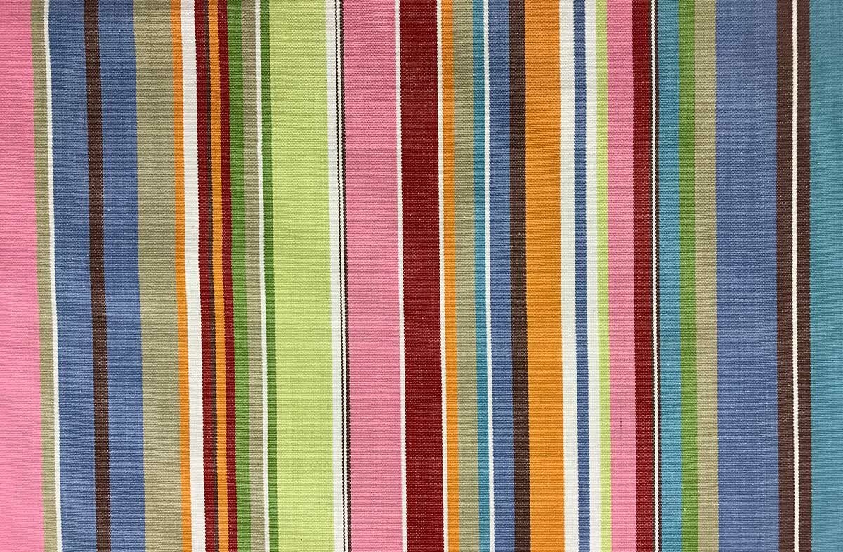 striped roman blind Baseball Interior Striped Fabric 150cm