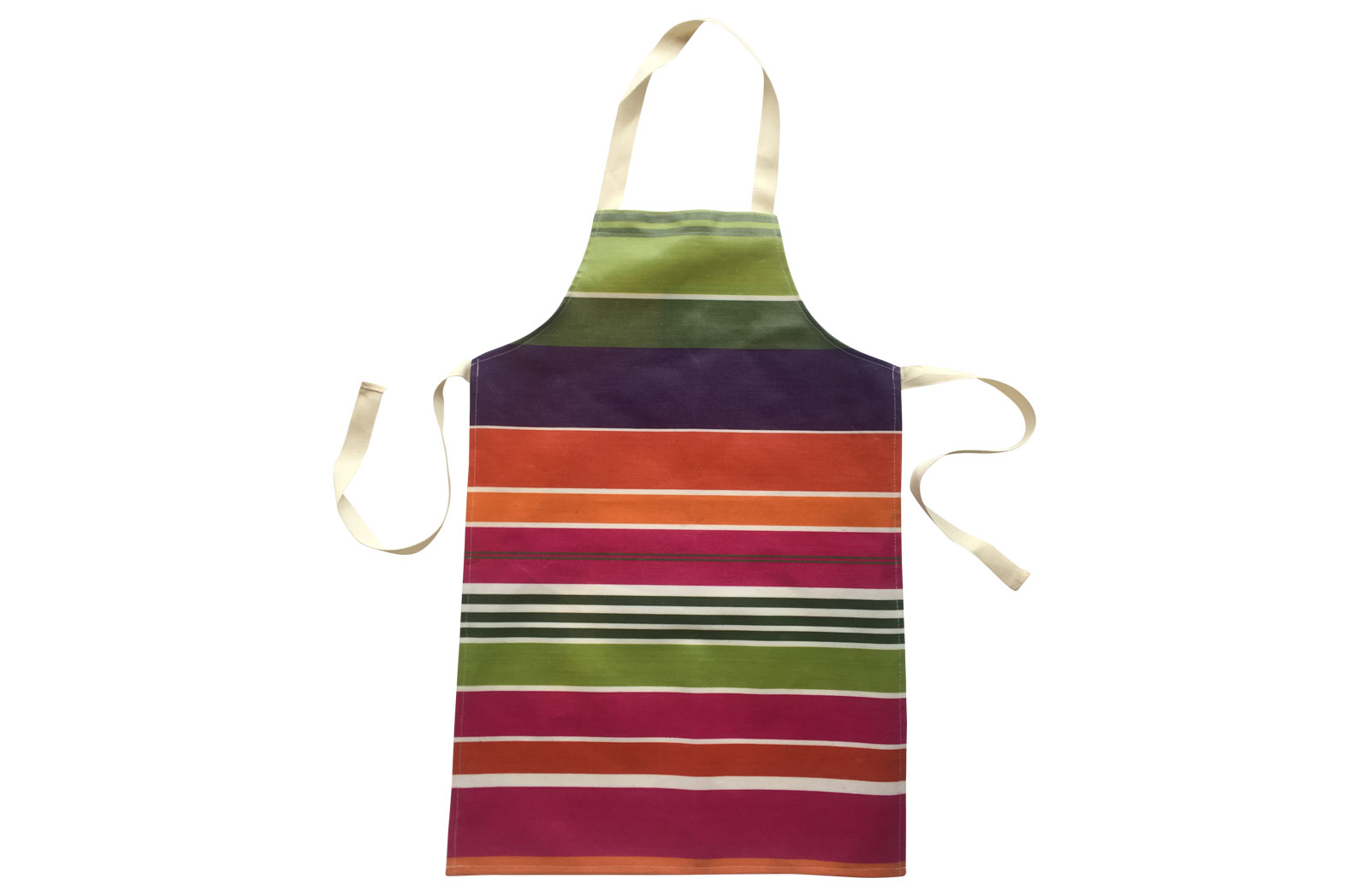 Pink Toddlers Aprons - Striped Aprons For Small Children Pink  Blue  Green  Stripes