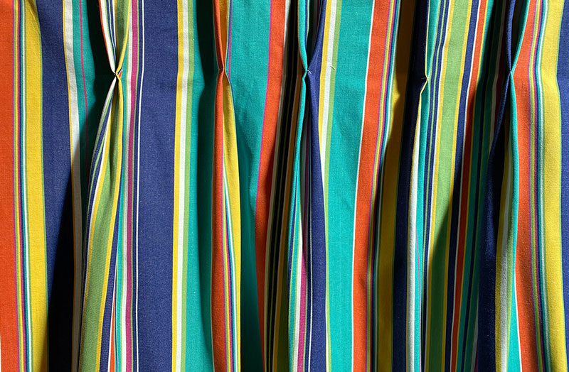 seaside stripe curtains